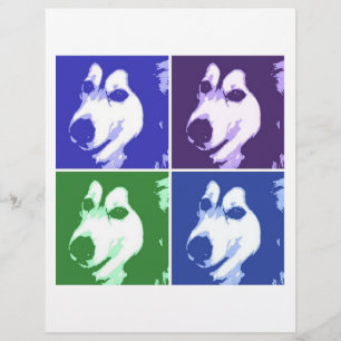 Flyer Perro Malamute