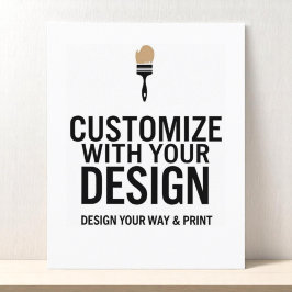 Flyer Personalizable 4.5x5.6" Promoción de evento en bla