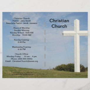 Flyer Personalizable del Boletín de la Iglesia