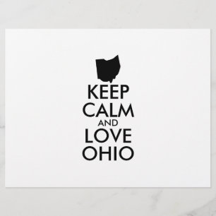 FLYER PERSONALIZABLE MANTENGA CALMA Y AME A OHIO