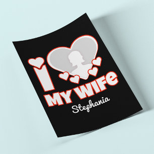 Flyer Personalizado Amo a Mi Esposa – Agregar Nombre y F