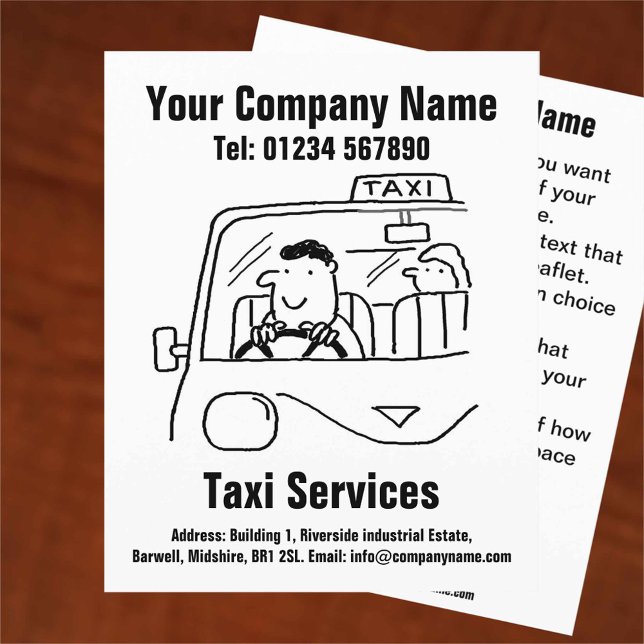 Flyer Personalizado de diseño de servicios de alquiler d (Subido por el creador)
