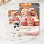 Flyer Personalizado de panadería Foto Medios sociales Có<br><div class="desc">Crea un volante profesional y moderno con dos fotos personalizados y detalles personalizados, además de un escaneado código QR en la parte posterior para facilitar el trabajo en red, y editables iconos de medios sociales. Ajusta fácilmente las fuentes, los colores, el fondo y el diseño para que coincidan perfectamente con...</div>