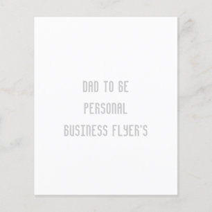 Flyer personalizado de viaje de negocios