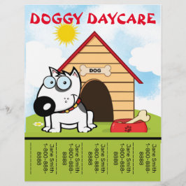 Flyer Personalizado Doggy Daycare Promotion