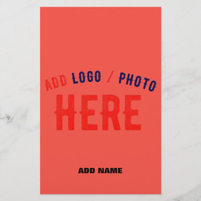 FLYER PERSONALIZADO MODERNO ESTILO NARANJA ROJO VERIFICA (Frente)