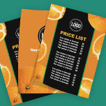 Flyer Personalizar negocio | Empresa Naranja<br><div class="desc">Personalizar negocio | Volante de empresa Naranja. Plantilla de elementos de promoción para su negocio o almacén de fruta Naranja. PERSONALIZAR color y texto EDITABLE. Llena con tus propias palabras. Elija las fuentes preferidas disponibles en la tienda. También puede TRANSFERIR DISEÑO A LOS PRODUCTOS que desee. Gracias a "The Make...</div>