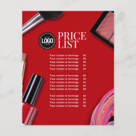 Flyer Personalizar negocio | Moderna Empresa de maquilla