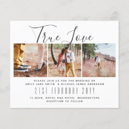 Flyer Photo Wedding Invitation Engagement Bridal Shower