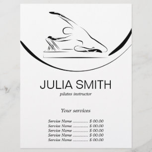 Flyer Pilates Mermaid en el reformador