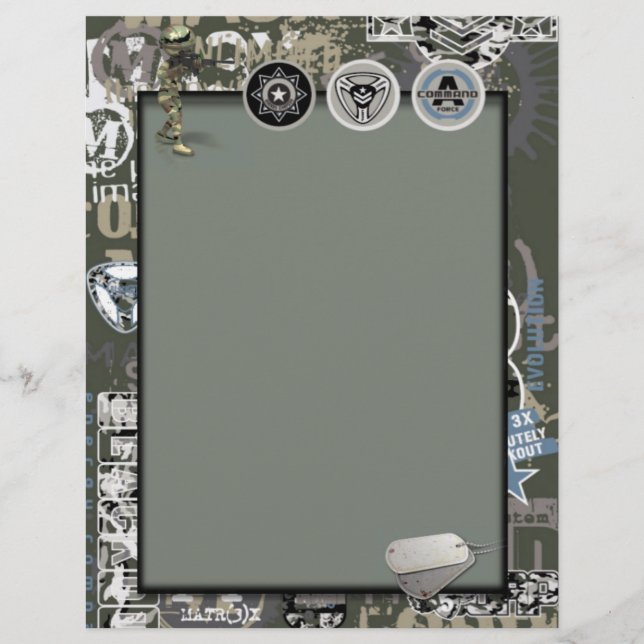 Flyer Piloto Militar (Frente)