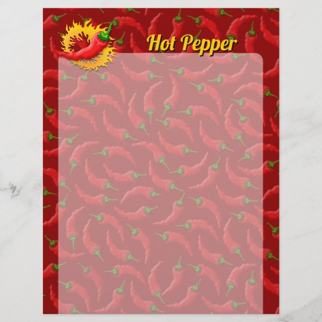 Flyer Pimienta con lanzallamas (Frente)