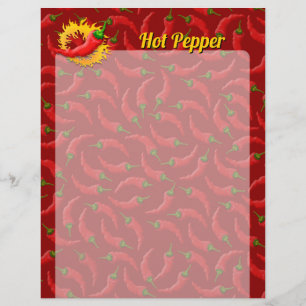 Flyer Pimienta con volador de llamas