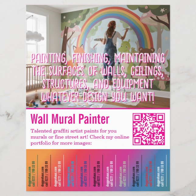 Flyer Pintor Arrancar  (Frente)