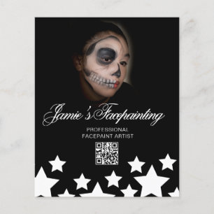 Flyer Pintor de caras Payaso Alquiler de fiestas infanti