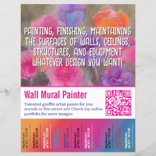 Flyer Pintor Desgarrable 