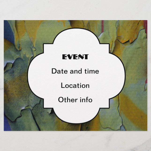 Flyer Pintura de pelado (Frente)