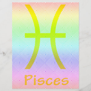 Flyer pisces amarillo, miembro espectral