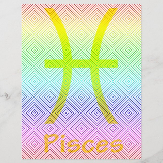 Flyer pisces amarillo, miembro espectral (Frente)
