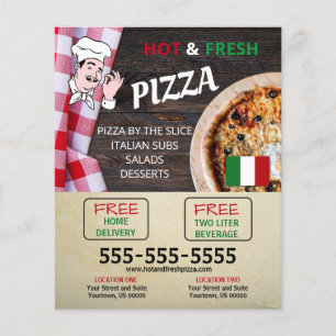 Flyer Pizzeria Business