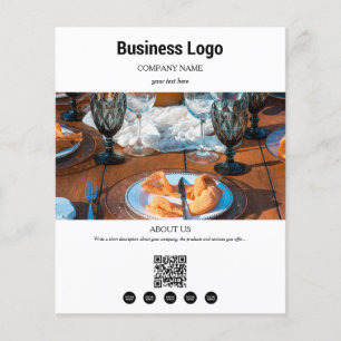 Flyer Planificación de eventos Empresas Medios Sociales 