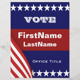 Flyer Plantilla de campaña