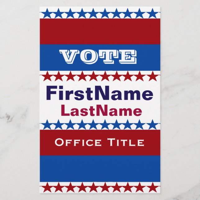 Flyer Plantilla de campaña de personalizado (Frente)