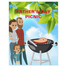 Plantilla de evento picnic Día del Padre