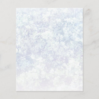 Flyer Plantilla de fondo de textura floral ligera