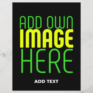 FLYER PLANTILLA DE TEXTO DE IMAGEN NEGRA SENCILLA EDITAB