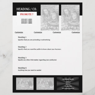 Flyer Plantilla de volante: cree su propia