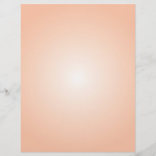 Flyer Plantilla de volante: Gradiente radial: Naranja cl