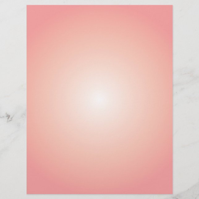 Flyer Plantilla de volante: Gradiente radial: rosa (Frente)