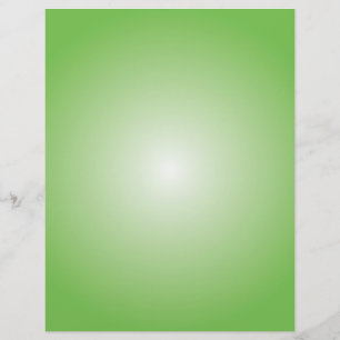 Flyer Plantilla de volante: Gradiente radial: verde