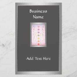 Flyer Plantilla holística de manos de curación de plata