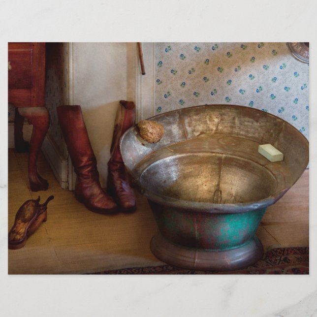 Flyer Plumber - Día de la Baño (Frente)