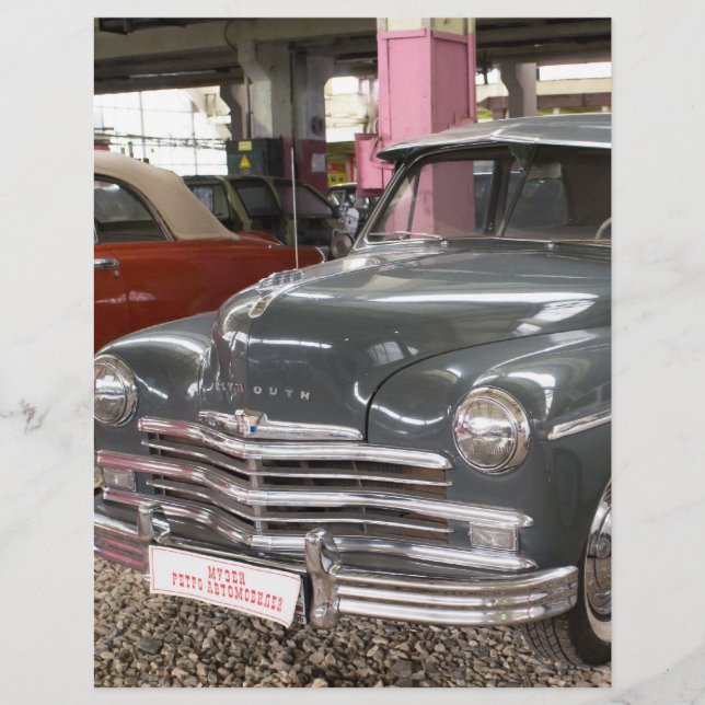Flyer Plymouth Special De Luxe. Construido en 1949 (Frente)