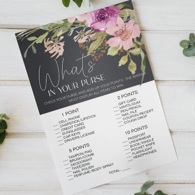 Flyer Polvoriento Juego Floral Púrpura Rosa En Tu Bolsa (Subido por el creador)