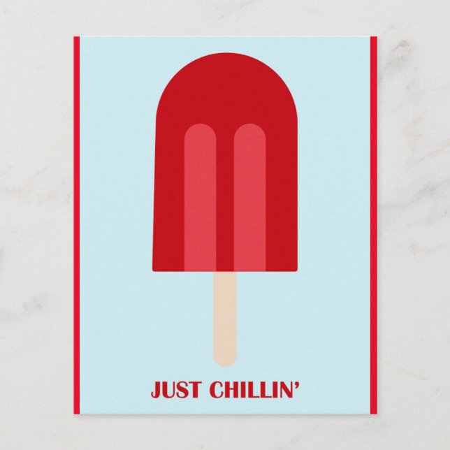 FLYER POPSICLE SOLO CHILLING DIVERSIÓN TRATAMIENTOS DE V (Frente)