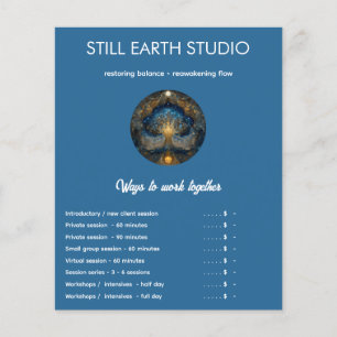 Flyer Portal Celestial   Árbol de la Vida