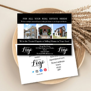 Flyer Postales para el distrito de las escuelas inmobili