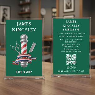Flyer Poste de barbero de corte de pelo profesional Barb