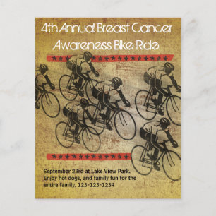 Flyer Poster de ciclismo