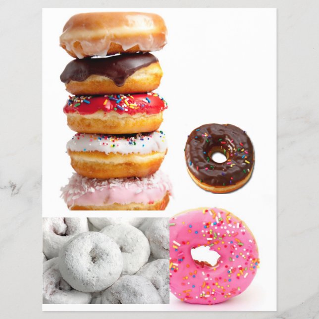 Flyer Poster de Doughnut (Frente)
