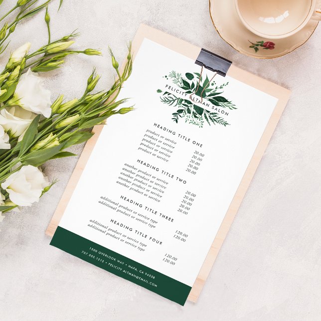 Flyer Precios y servicios forestales silvestres (Subido por el creador)