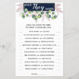 Flyer ¿Prefieren La Tarjeta De Juego Pampas Grass Shower