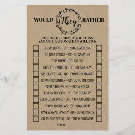 Flyer ¿Prefieren Que Las Novias Redujeran La Tarjeta De