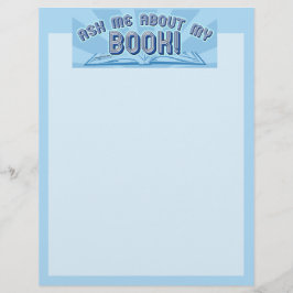 Flyer Pregúntame sobre mi libro.