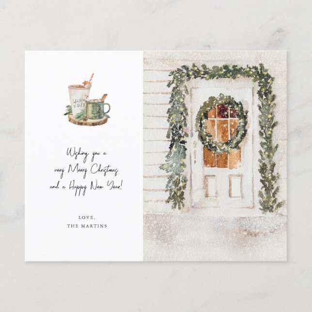 Flyer Presupuestación Acogedora Puerta de vacaciones, be (Frente)