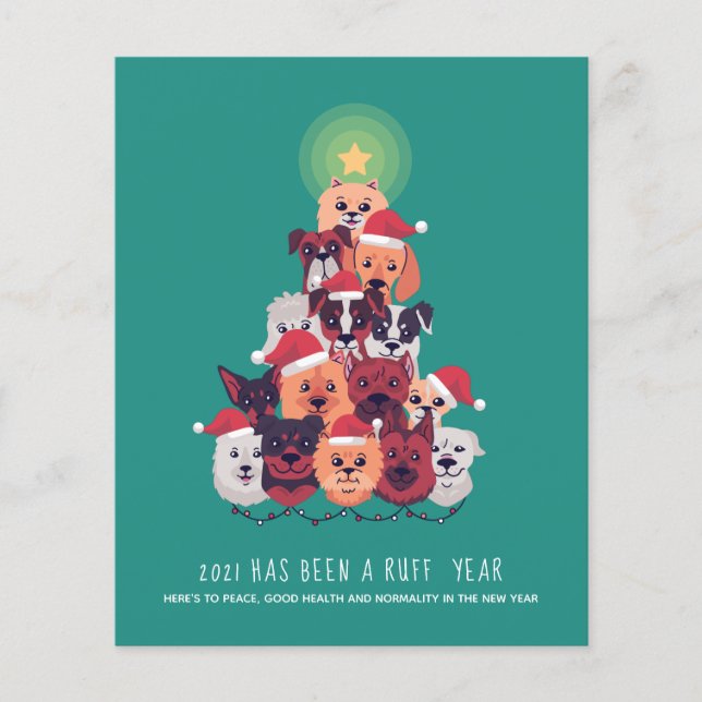 Flyer PRESUPUESTO 2021 Ha sido un Navidad de PERRO de RU (Frente)